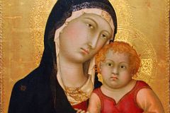 18 Madonna and Child - Simone Martini 1326 - Robert Lehman Collection New York Metropolitan Museum Of Art